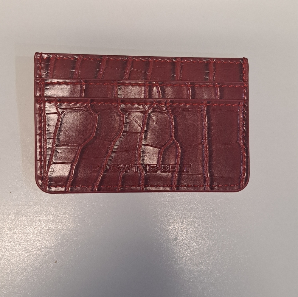 B-low the Belt Skinny card/Coin